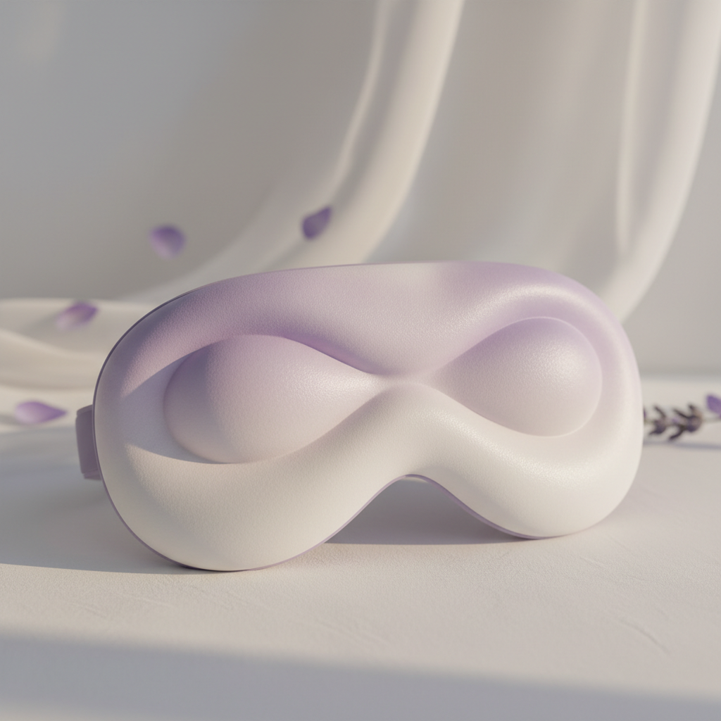 Masque de sommeil 3D premium lavande